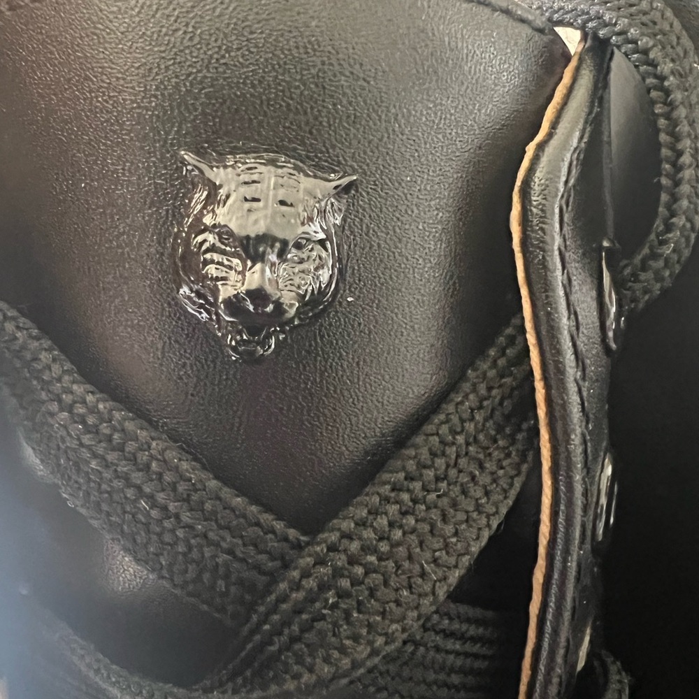 AUTHENTIC BLACK LEATHER GUCCI SNEAKERS… SIZE 40/6 MEN’S OR 9 WOMEN’S… EXCELLENT - Picture 11 of 14